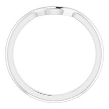Load image into Gallery viewer, Sterling Silver Band for 12 mm Round Ring
