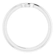 Load image into Gallery viewer, Sterling Silver Band for 6x4 mm Oval Ring
