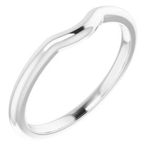 Load image into Gallery viewer, Sterling Silver Band for 7 mm Cushion Ring
