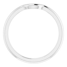Charger l'image dans la galerie, Sterling Silver Band for 7.4 mm Round Ring
