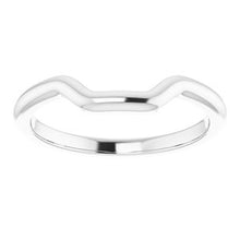 Load image into Gallery viewer, Sterling Silver Band for 11x9 mm Emerald Ring
