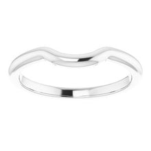 Charger l'image dans la galerie, Sterling Silver Band for 12 mm Cushion Ring
