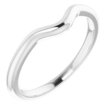 Load image into Gallery viewer, Sterling Silver Band for 12 mm Round Ring
