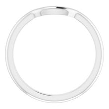 Charger l'image dans la galerie, Sterling Silver Band for 12 mm Cushion Ring
