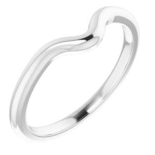 Load image into Gallery viewer, Sterling Silver Band for 12x10 mm Oval Ring
