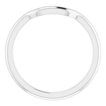 Charger l'image dans la galerie, Sterling Silver Band for 10 mm Square Ring
