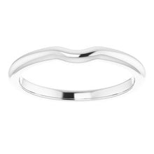 Load image into Gallery viewer, Sterling Silver Band for 5 mm Cushion Ring
