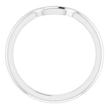 Charger l'image dans la galerie, Sterling Silver Band for 6x4 mm Emerald Ring
