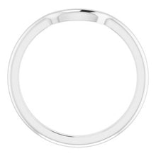 Charger l'image dans la galerie, Sterling Silver Band for 11 mm Cushion Ring
