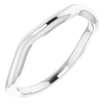 Charger l'image dans la galerie, Sterling Silver Band for 4.1 mm Round Ring
