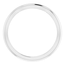 Charger l'image dans la galerie, Sterling Silver Band for 4.1 mm Round Ring
