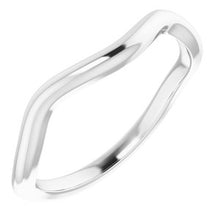 Charger l'image dans la galerie, Sterling Silver Band for 12x10 mm Emerald Ring
