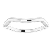 Charger l'image dans la galerie, Sterling Silver Band for 12 mm Round Ring
