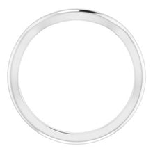 Charger l'image dans la galerie, Sterling Silver Band for 12 mm Cushion Ring
