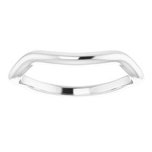 Charger l'image dans la galerie, Sterling Silver Band for 8 mm Cushion Ring
