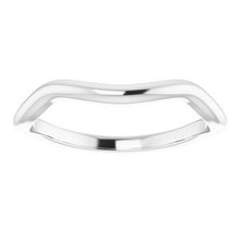 Charger l'image dans la galerie, Sterling Silver Band for 9x7 mm Oval Ring
