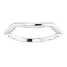 Charger l'image dans la galerie, Sterling Silver Band for 4.5 mm Square Ring
