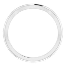 Charger l'image dans la galerie, Sterling Silver Band for 5.5 mm Square Ring
