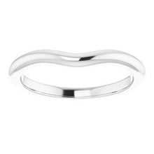 Charger l'image dans la galerie, Sterling Silver Band for 7 mm Round Ring
