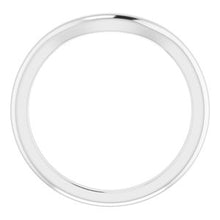 Load image into Gallery viewer, Sterling Silver Band for 8 mm Cushion Ring
