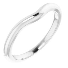 Charger l'image dans la galerie, Sterling Silver Band for 7 mm Round Ring
