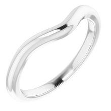 Load image into Gallery viewer, Sterling Silver Band for 10x8 mm Oval Ring
