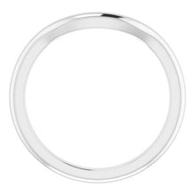 Load image into Gallery viewer, Sterling Silver Band for 9 mm Square Ring
