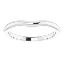 Load image into Gallery viewer, Sterling Silver Band for 5 mm Asscher Ring

