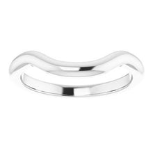 Load image into Gallery viewer, Sterling Silver Band for 12x10 mm Emerald Ring
