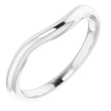 Load image into Gallery viewer, Sterling Silver Band for 7 mm Square Ring
