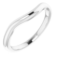 Load image into Gallery viewer, Sterling Silver Band for 8 mm Square Ring
