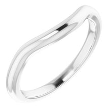 Load image into Gallery viewer, Sterling Silver Band for 10 mm Cushion Ring
