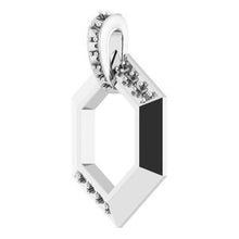 Load image into Gallery viewer, Sterling Silver 2-Stone Groups Family 16-18&quot; Necklace Mounting
