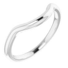 Load image into Gallery viewer, Sterling Silver Band for 8x6 mm Oval Ring
