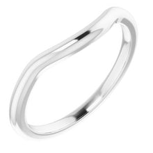 Charger l'image dans la galerie, Sterling Silver Band for 5.2 mm Round Ring
