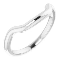 Load image into Gallery viewer, Sterling Silver Band for 11 mm Cushion Ring
