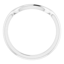Load image into Gallery viewer, Sterling Silver Band for 11x9 mm Emerald Ring
