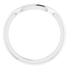 Load image into Gallery viewer, Sterling Silver Band for 7 mm Square Ring
