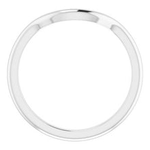 Charger l'image dans la galerie, Sterling Silver Band for 7x5 mm Oval Ring
