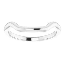 Load image into Gallery viewer, Sterling Silver Band for 10 mm Cushion Ring

