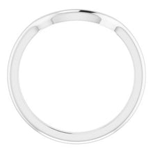 Charger l'image dans la galerie, Sterling Silver Band for 7x5 mm Emerald Ring
