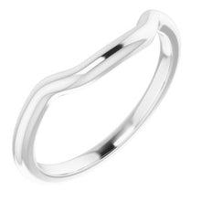 Load image into Gallery viewer, Sterling Silver Band for 6.5 mm Square Ring
