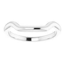 Charger l'image dans la galerie, Sterling Silver Band for 9 mm Square Ring
