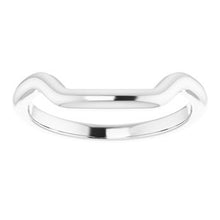 Load image into Gallery viewer, Sterling Silver Band for 10 mm Square Ring
