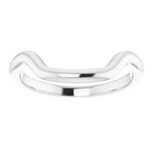 Load image into Gallery viewer, Sterling Silver Band for 11x9 mm Emerald Ring
