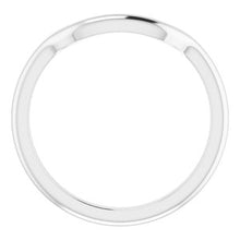 Load image into Gallery viewer, Sterling Silver Band for 7.5 mm Square Ring
