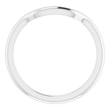 Charger l'image dans la galerie, Sterling Silver Band for 5.5 mm Square Ring
