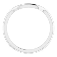 Charger l'image dans la galerie, Sterling Silver Band for 6 mm Square Ring
