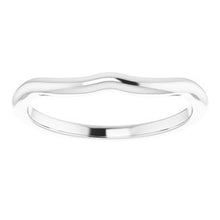 Charger l'image dans la galerie, Sterling Silver Band for 7.4 mm Round Ring
