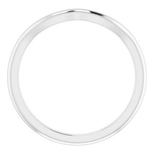 Charger l'image dans la galerie, Sterling Silver Band for 7.4 mm Round Ring
